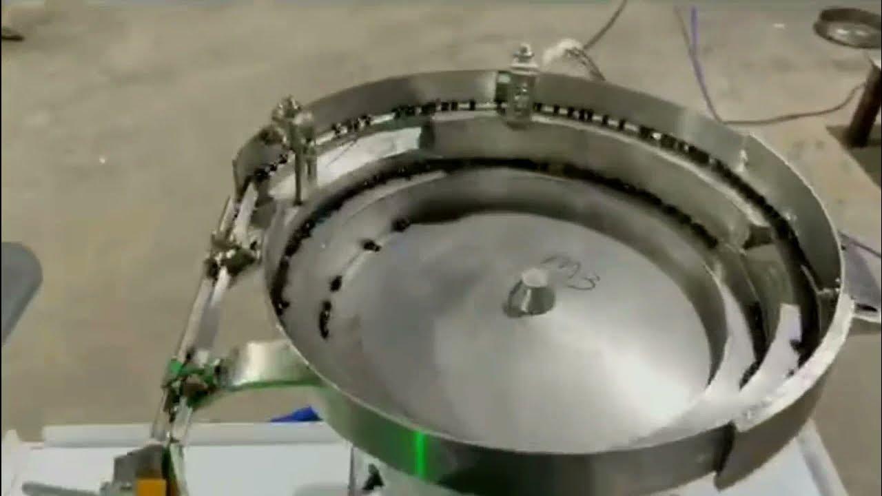 Automatic M4x8mm bolts spring washer assembly machine YouTube