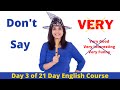 Stop Saying VERY! Use Smart English Vocabulary Words | Improve Your Vocabulary - Day - 3 | ChetChat