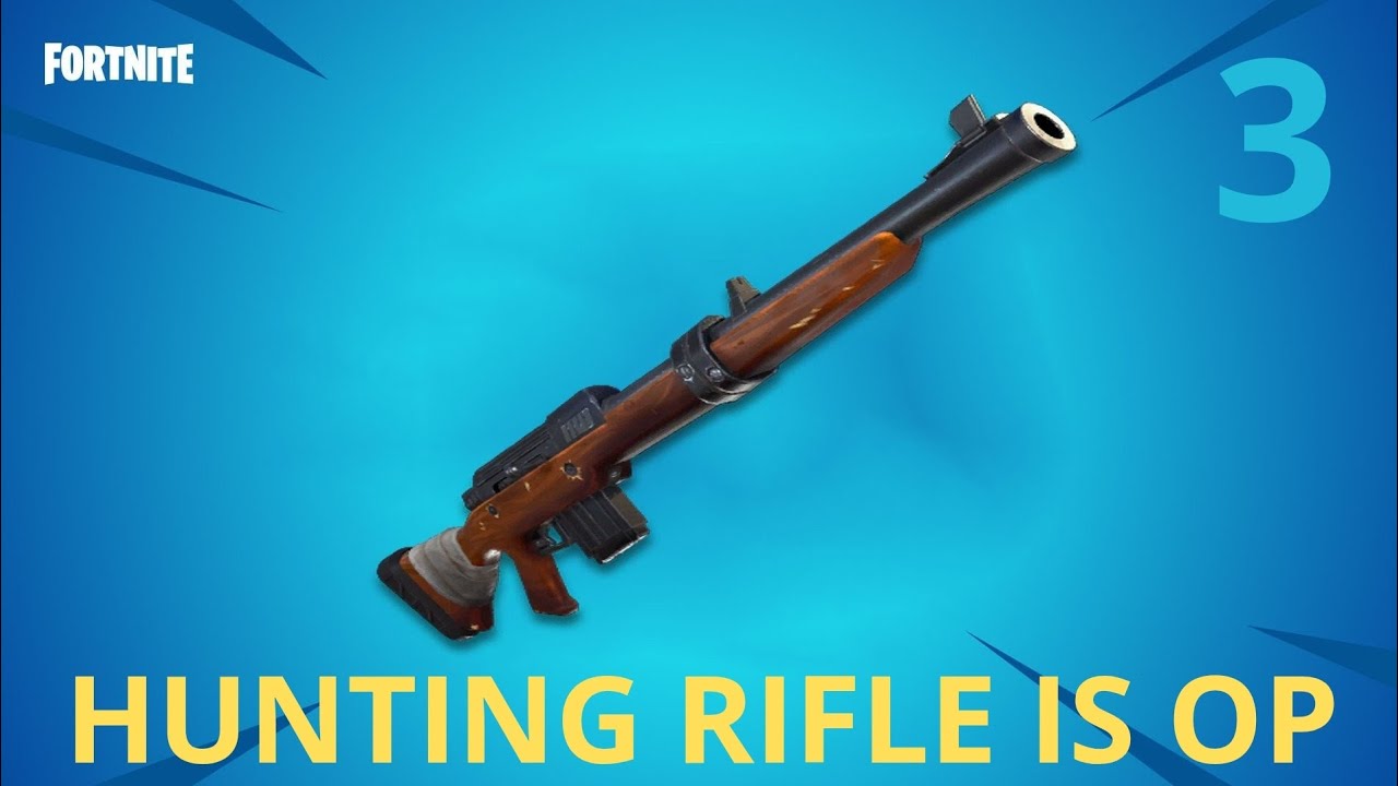 HUNTING RIFLE IS OP! | FORTNITE #3 