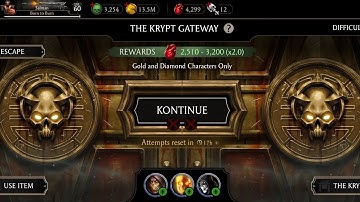 Mortal Kombat Mobile THE KRYPT Elder Difficulty Last Fight Bosses & Rewards Very Very Hard