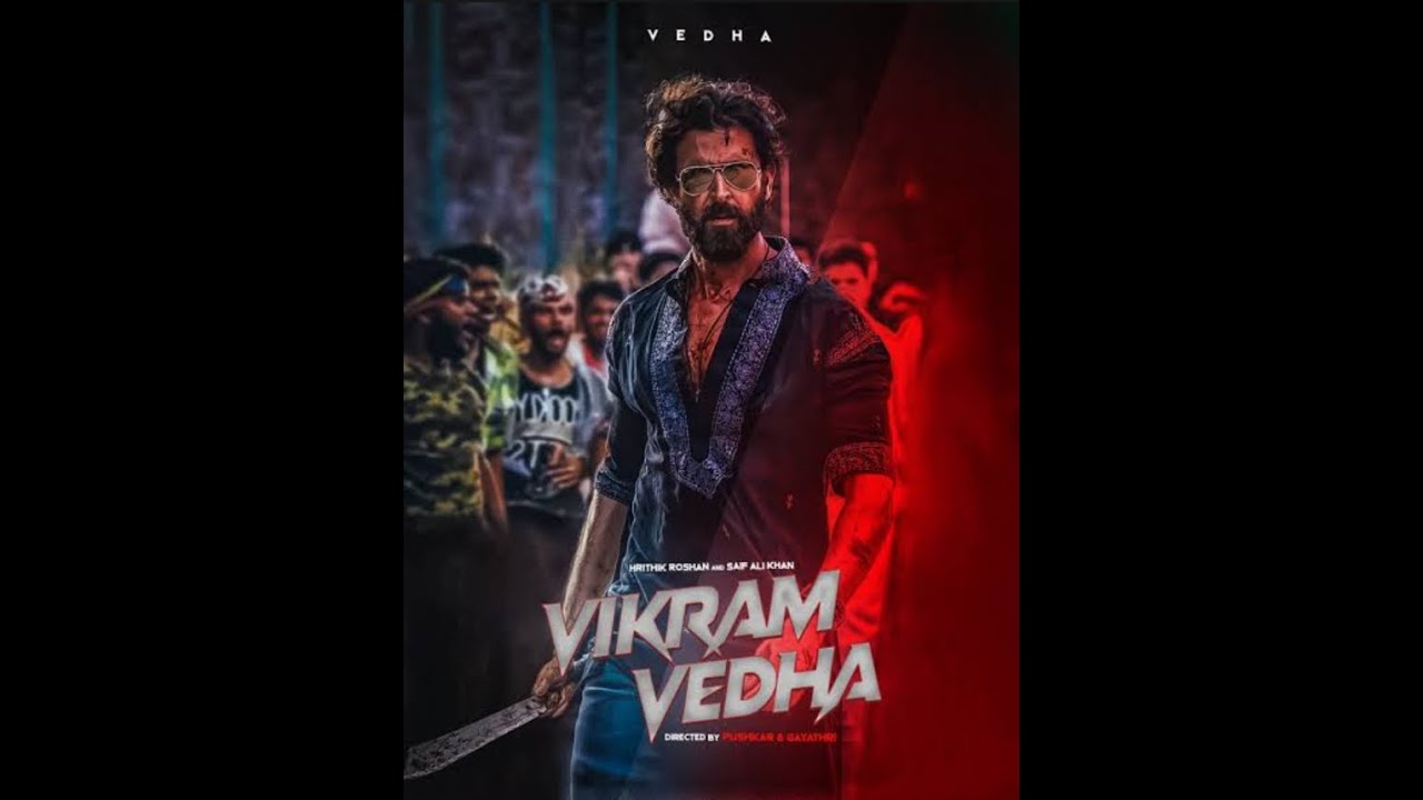 New look of Hrithik roshan 😍😍 || New Vikaram vedha movie | song 🎶 out 
