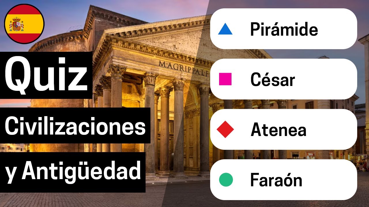 ¿Conoces la Antigüedad al dedillo?