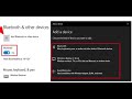 Add Printer and Scanners: How to add a device via Bluetooth to a Windows 10 PC