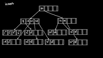 Inserting into B+ Trees