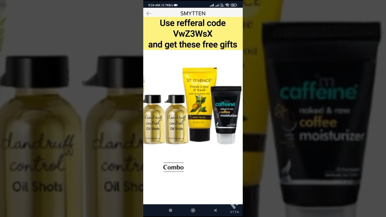 VwZ3WsX   coupon code for free gifts at smytten app  see full video on @God's Message