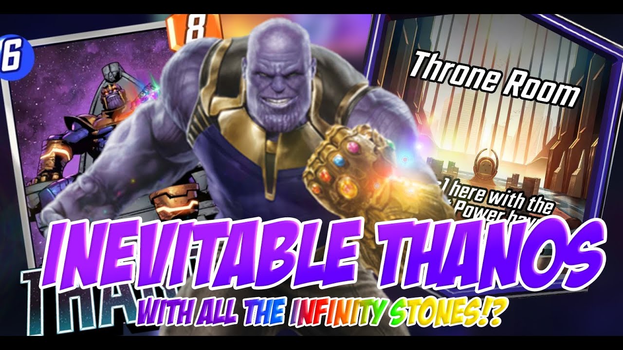 THANOS WITH ALL THE 6 INFINITY STONES IS INSANELY OP!? #marvelsnap