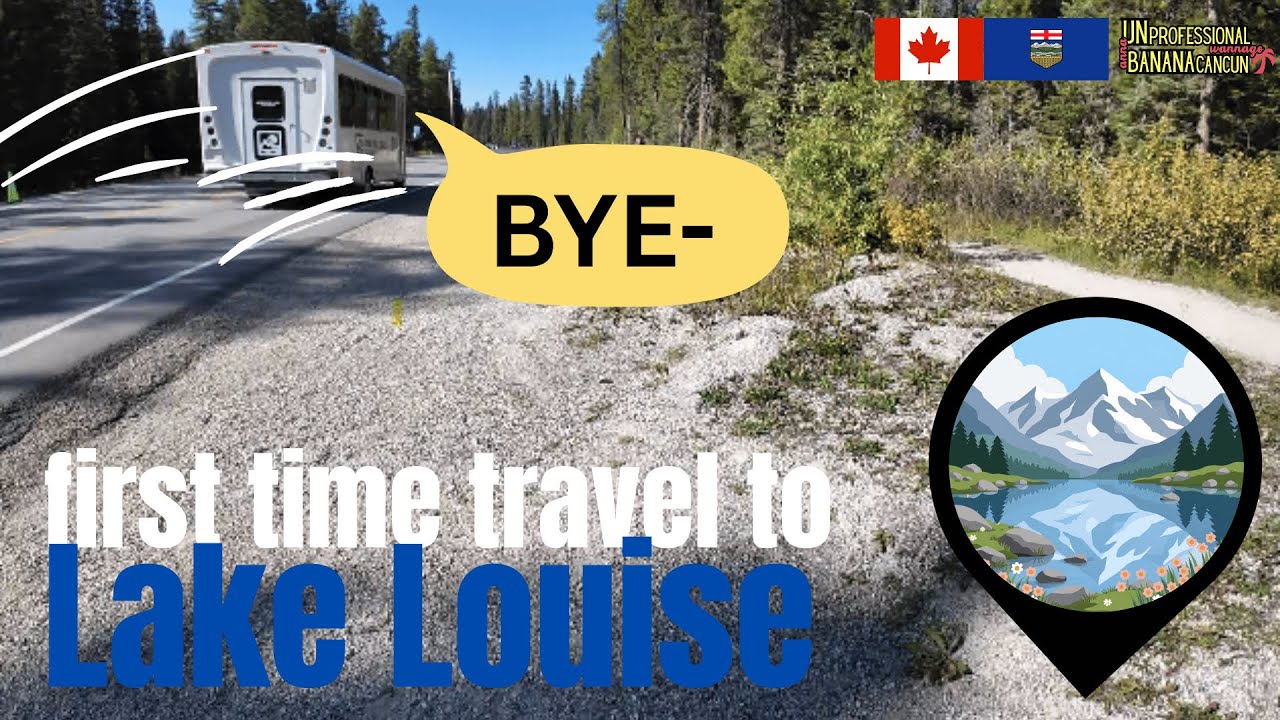 Прогулка в 2 км до озера Луиз 🚶‍♂️🍁