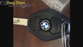 BMW Key FOB Logo Replace | BMW Key Fob Remote Badge Logo Emblem Sticker How To Replace Bmw Key Logo