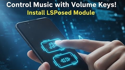 Control Music With Volume Keys 🔊 (Screen Off) | Volume Key Track Control Module ✅