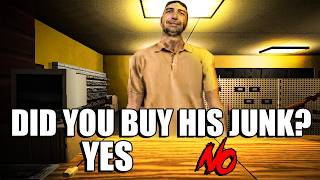 Working At The Pawn Shop When Suddenly He Came In