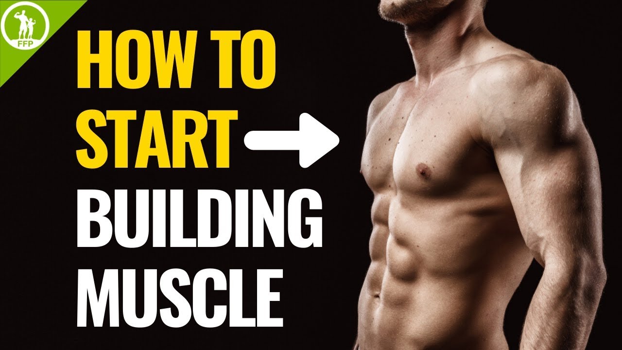 How To Start Building Muscle (For Beginners) 