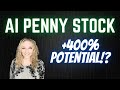 Artificial Intelligence Penny Stock with HUGE Growth Potential!!