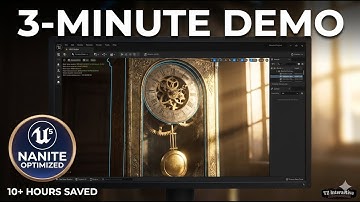 I Made 31 Antique Clocks WORK in Unreal Engine 5 (Nanite + Blueprint System)