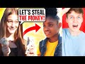 Teens Steal Money From A WALLET, Stranger Teaches Them A LESSON! (YOU WILL CRY!) *LANKYBOX REACTS*