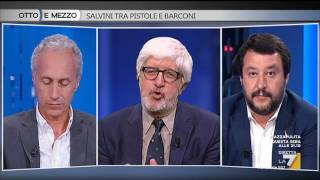 Otto e mezzo - Salvini tra pistole e barconi (Puntata 04/05/2017)