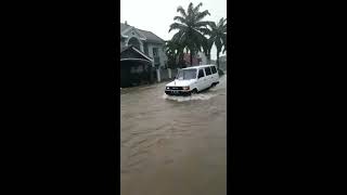 Banjir di Villa Dago Pamulang