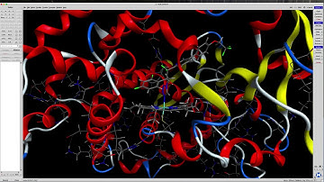 Metalloenzyme protein preparation with MOE (Molecular Operating Environment)