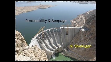 Sivakugan Geotechnical PPT Slides: Permeability & Seepage 2022