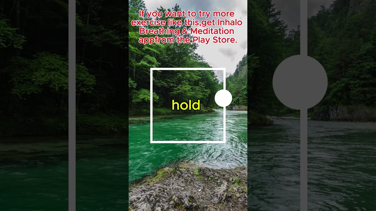 4-4-4-4 breathing creates control and calmness 🤍