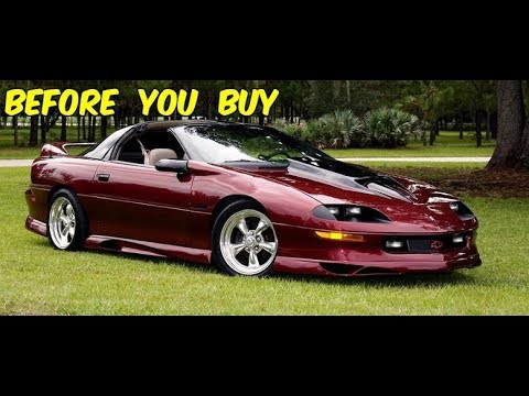 Watch This BEFORE You Buy a 4th Gen Chevy Camaro - YouTube