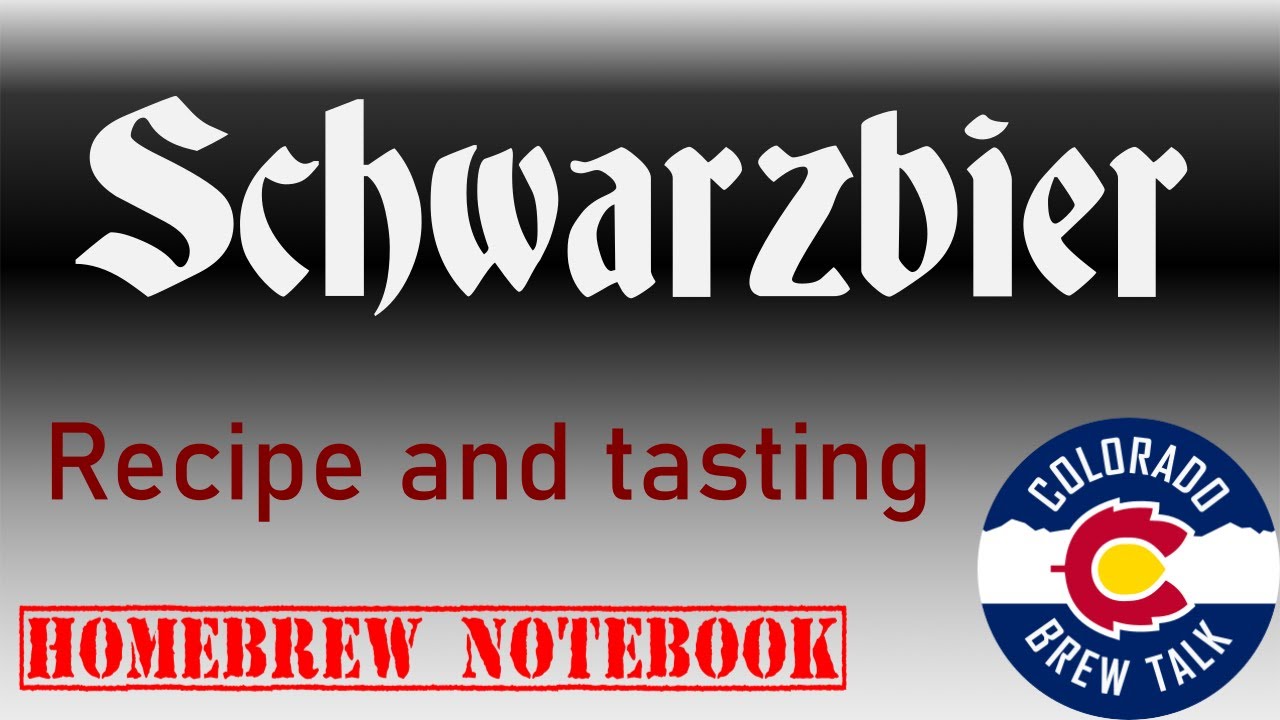 Schwarzbier Homebrew Recipe and Review – Pressure Fermented / All Grain / BiaB