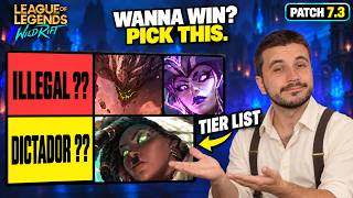 The ULTIMATE Tier List | Wild Rift Patch 7.3 screenshot 5