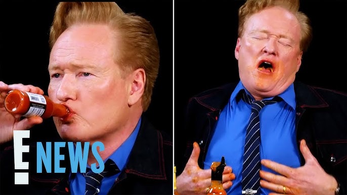 Conan O Brien Goes Viral After Eating Hot Wings On Hot Ones I Ve Never Felt So Alive E News