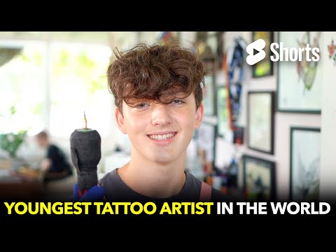 Youngest Tattoo Artist in the World  #60