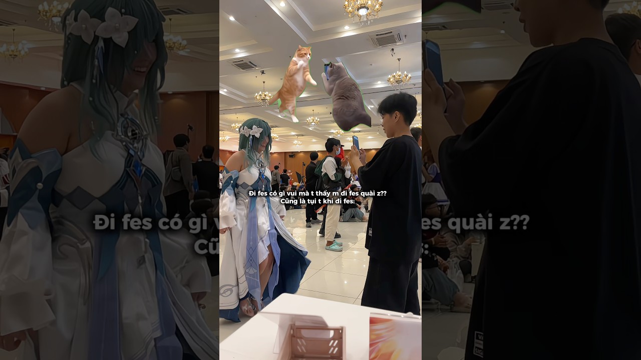 Vậy đó mà fes nào cũng đi #cosplay #genshinimpact #vodyanitsa #xh #viral