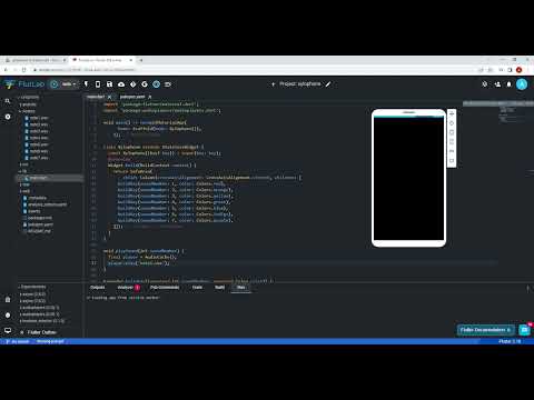 FlutLab io   Flutter IDE online   Google Chrome 2022 06 07 18 39 13