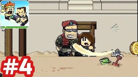 Dan The Man - Gameplay Walkthrough - Part 4 Stage 2 - 1 (iOS/Android)