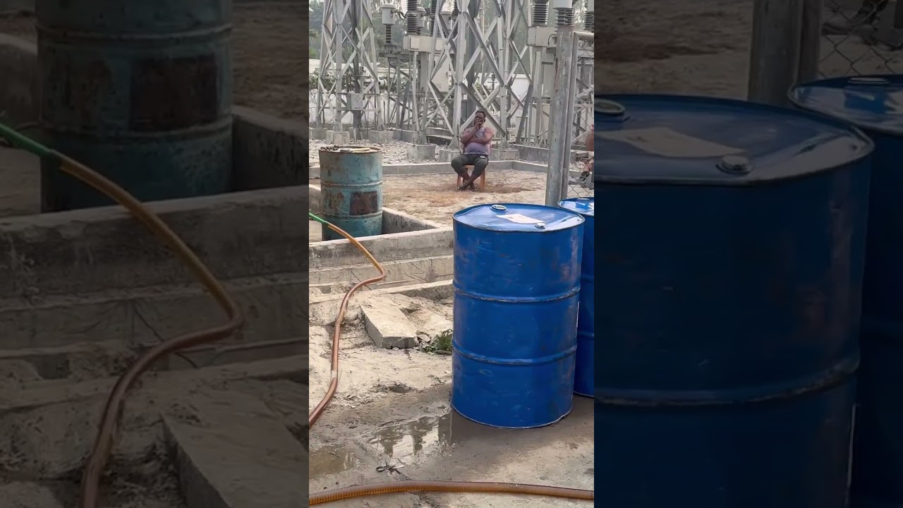 Power Transformer Oil Loading by Centrifuge Machine 