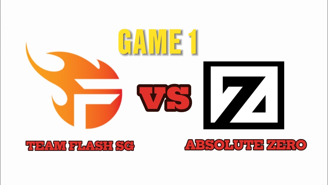 TEAM FLASH SG VS ABSOLUTE ZERO MPL SG GAME 1 - YouTube