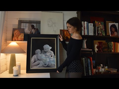 Art Vlog | A realistic week in my life as an artist