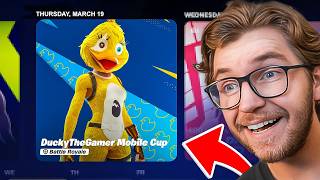 I'm Getting My OWN Fortnite Tournament!