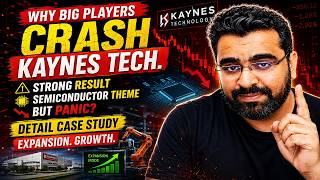 Why Big Players Crashed Kaynes Tech? | Strong Results, Semiconductor Theme But Panic Explained