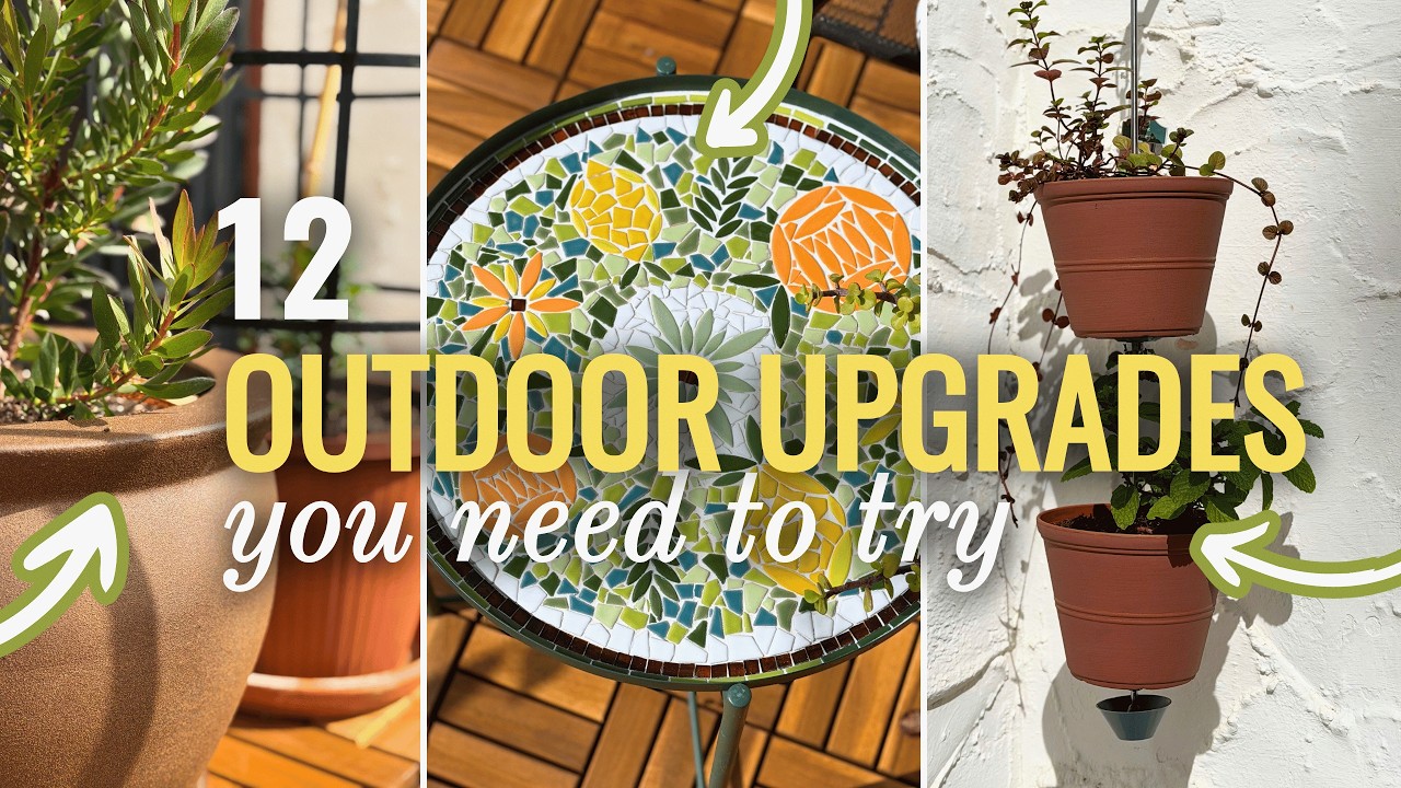 12 EASY Outdoor DIY Upgrades to Try in 2026! | Customize Your Outdoor Space without Renovating
