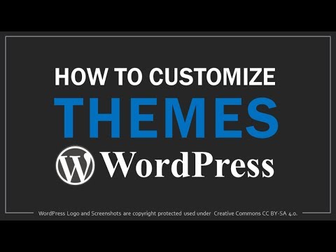 How to Customize WordPress Theme