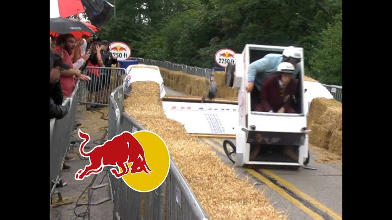 Most Epic Run in Cincinnati : Anchorman Red Bull Soapbox 2018