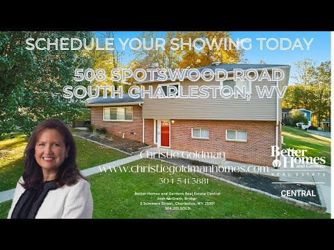 508 Spotswood Road, South Charleston, WV home video tour