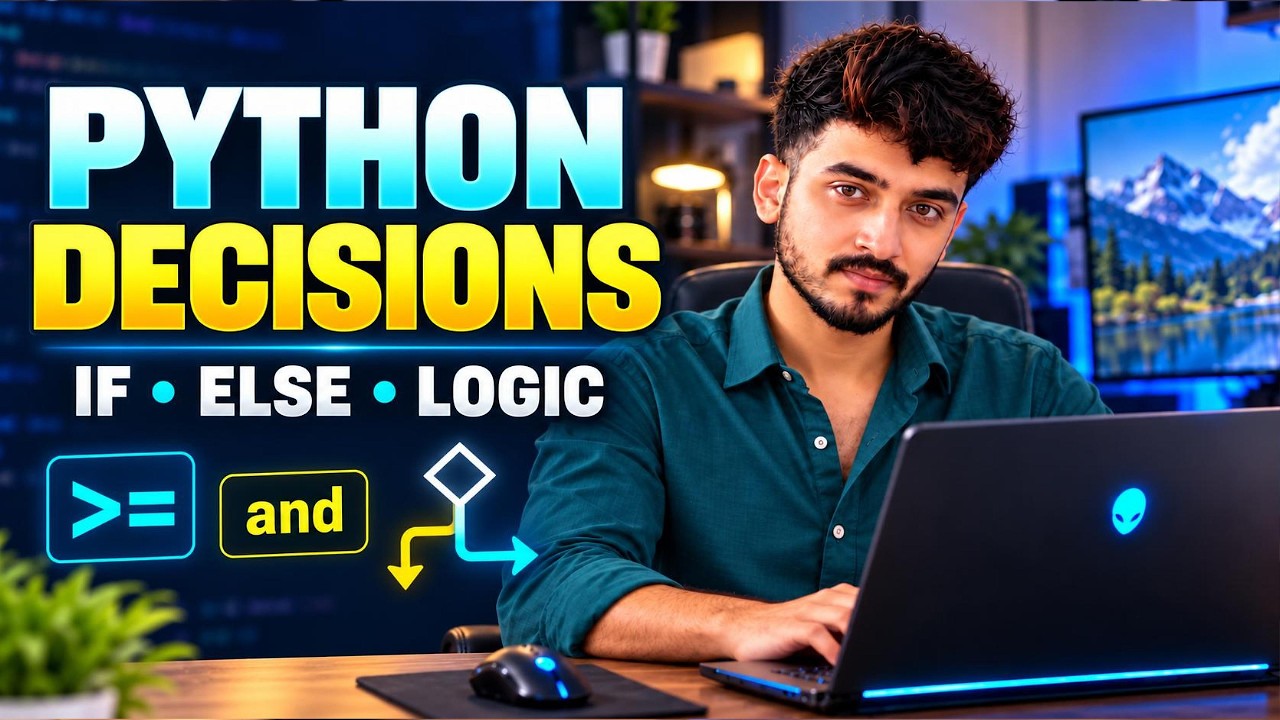 Python If Else & Logical Operators Explained in Urdu | Conditions, AND ...