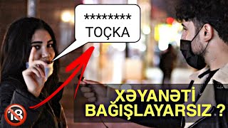 Xəyanəti̇ Bağişlayarsiz ? Sumqayıt Sorğu Eli̇yar Tv