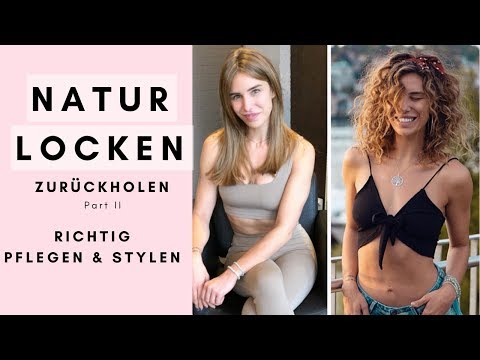 Video: Wie pflegt man lockiges Haar?