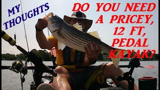 DO YOU NEED A PRICEY, 12 FT, PEDAL KAYAK TO CATCH NICE FISH?