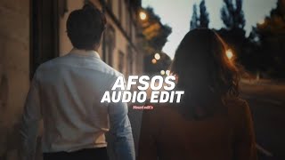 Afsos - Anuv Jain & Ap Dhillonedit Audio