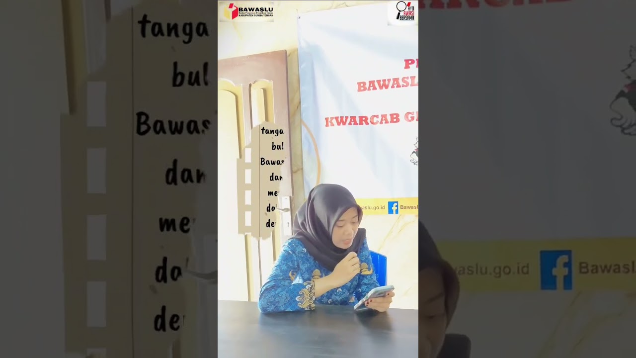 Wawancara singkat bersama Ketua Bawaslu Sumba Tengah dan Ketua Kwarcab Gerakan Pramuka Sumba Tengah