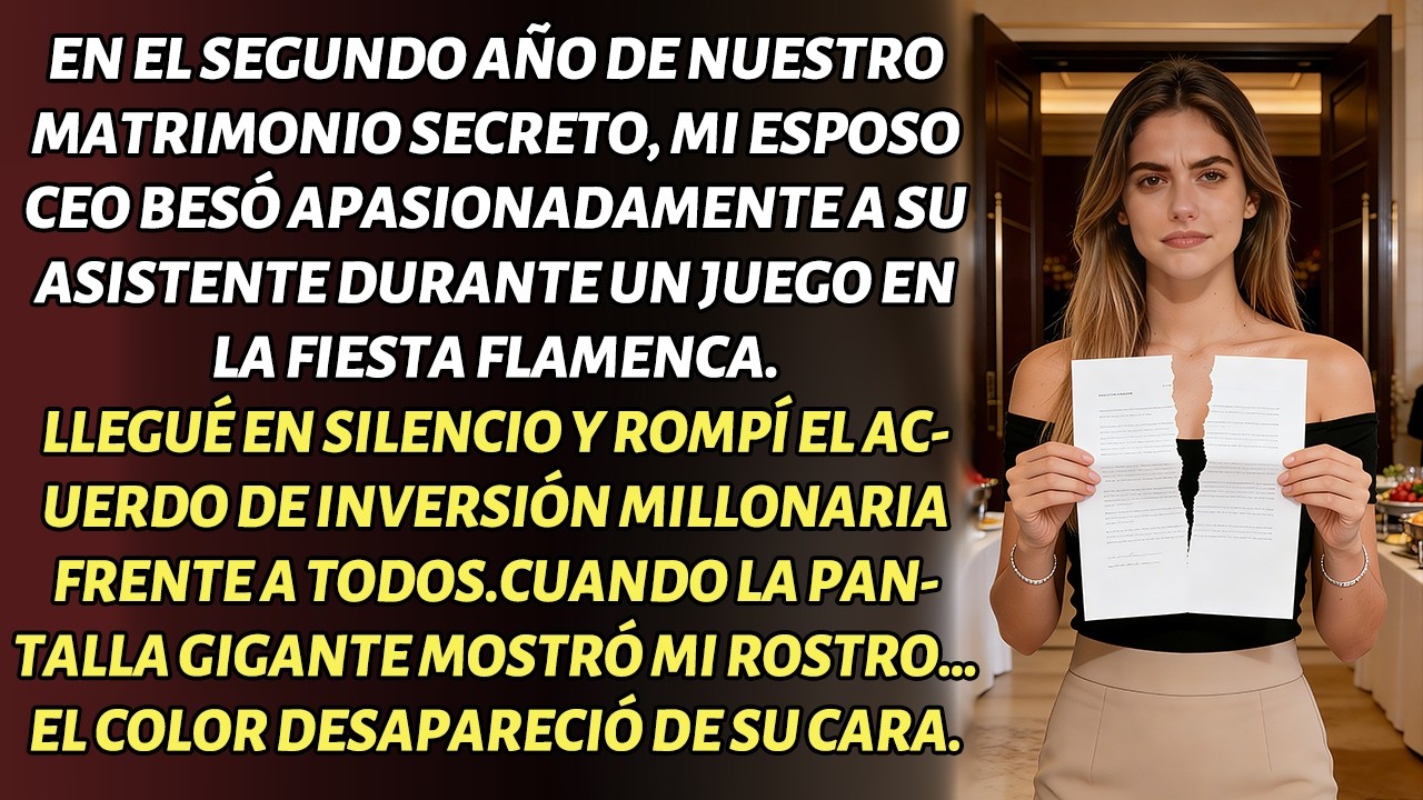 MI ESPOSO CEO BESÓ A SU ASISTENTE EN PÚBLICO… Y DESTRUÍ SU INVERSIÓN MILLONARIA