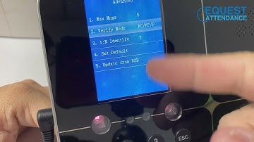 How to Setting Nigen NF-28s Face Attendance Verify Mode Face and Fingerprint
