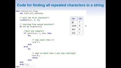 Finding observations with  all repeated characters in a string