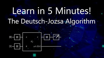 The Deutsch-Jozsa Algorithm (Simple Version) - Animated Explanation